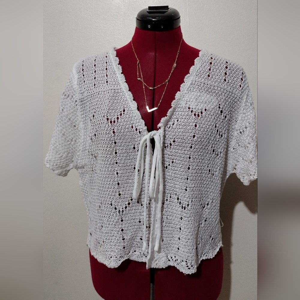 BOLERO Shrug Cardigan Bundle( One Black And One White,)